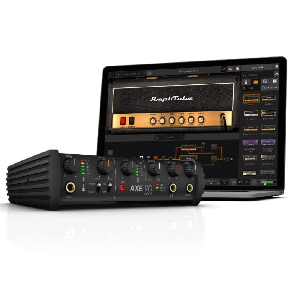 IK Multimedia AXE I/O Solo 2 In 3 Out Compact Audio Interface - Image 8