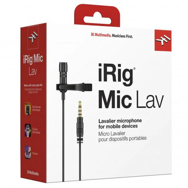 IK Multimedia iRig Mic Lav Lavalier Microphone for mobile devices - Image 9