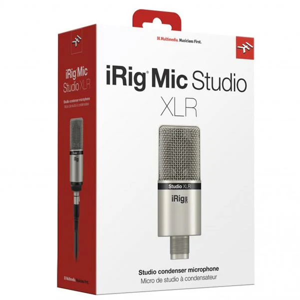 IK Multimedia iRig Mic Studio XLR Large Diaphragm Condenser Microphone - Image 5