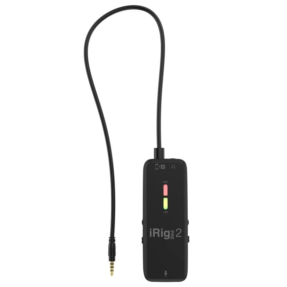 IK Multimedia iRig Pre 2 Mobile Microphone Interface