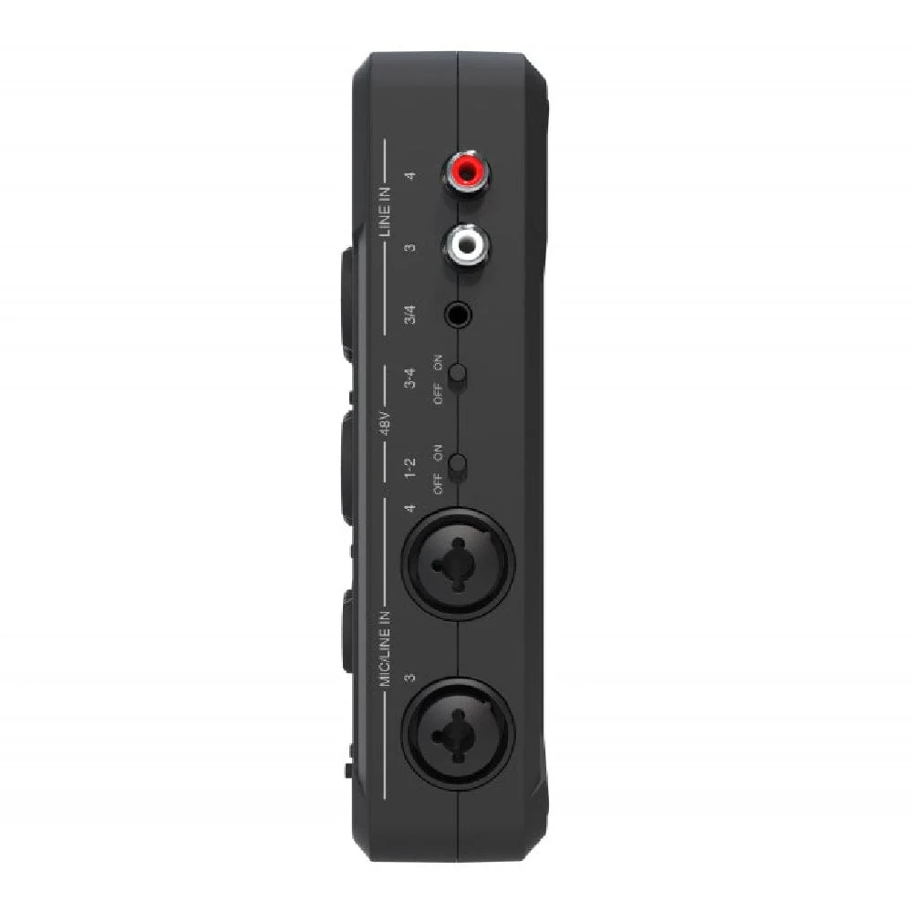 IK Multimedia iRig Pro Quattro I/O Deluxe Bundle 4-Input Professional Field Recording Interface - Image 6