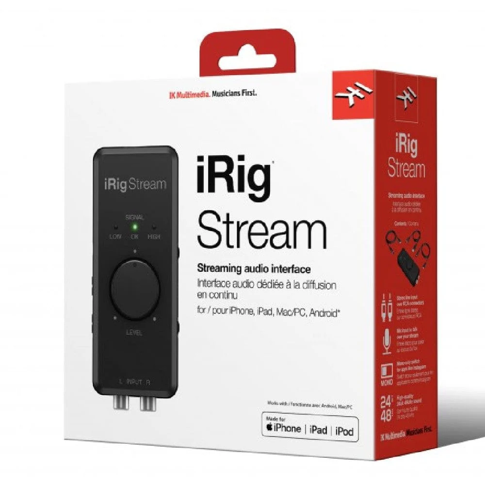IK Multimedia iRig Stream Ultracompact 2x2 Audio Interface - Image 11