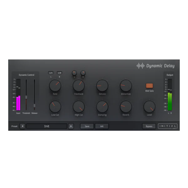 Initial Audio Dynamic Delay: Dynamic Delay – Professional Audio Software & Plugin