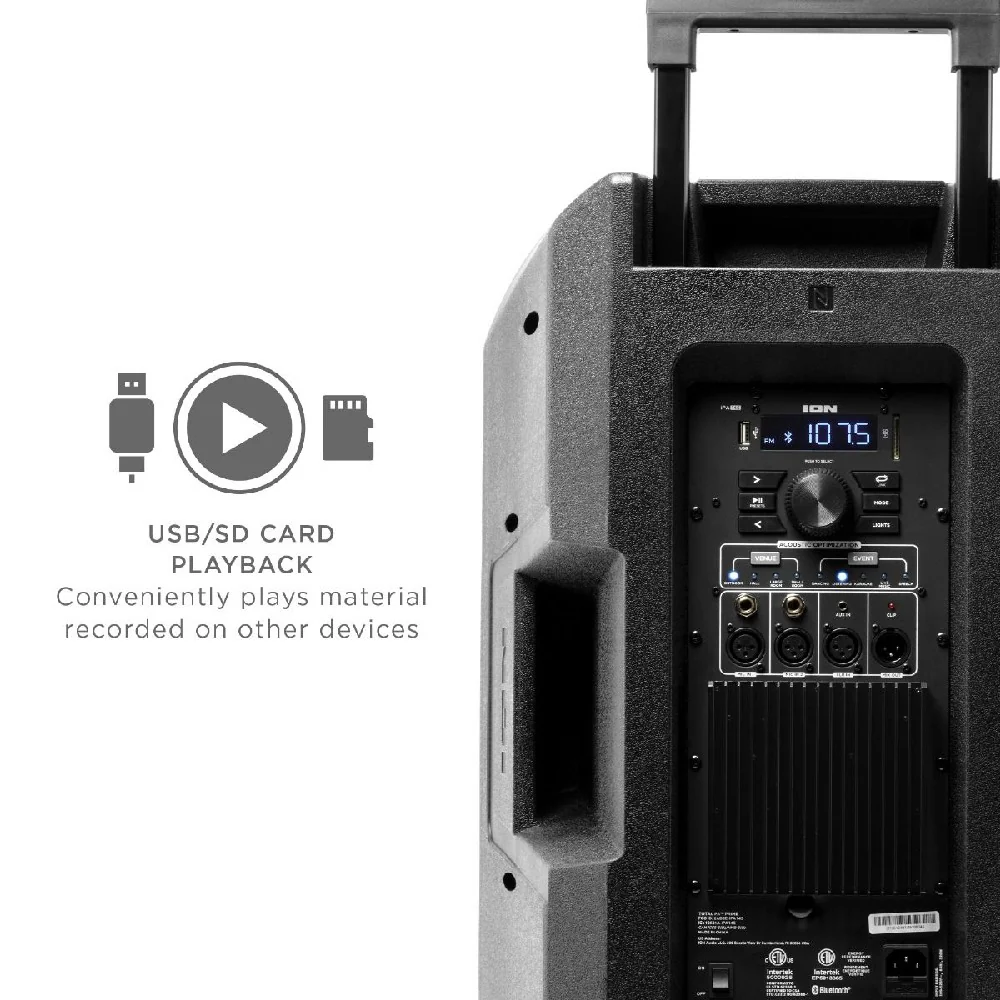 ION Audio Total PA Prime High Power Bluetooth Enabled Speaker System - Image 12