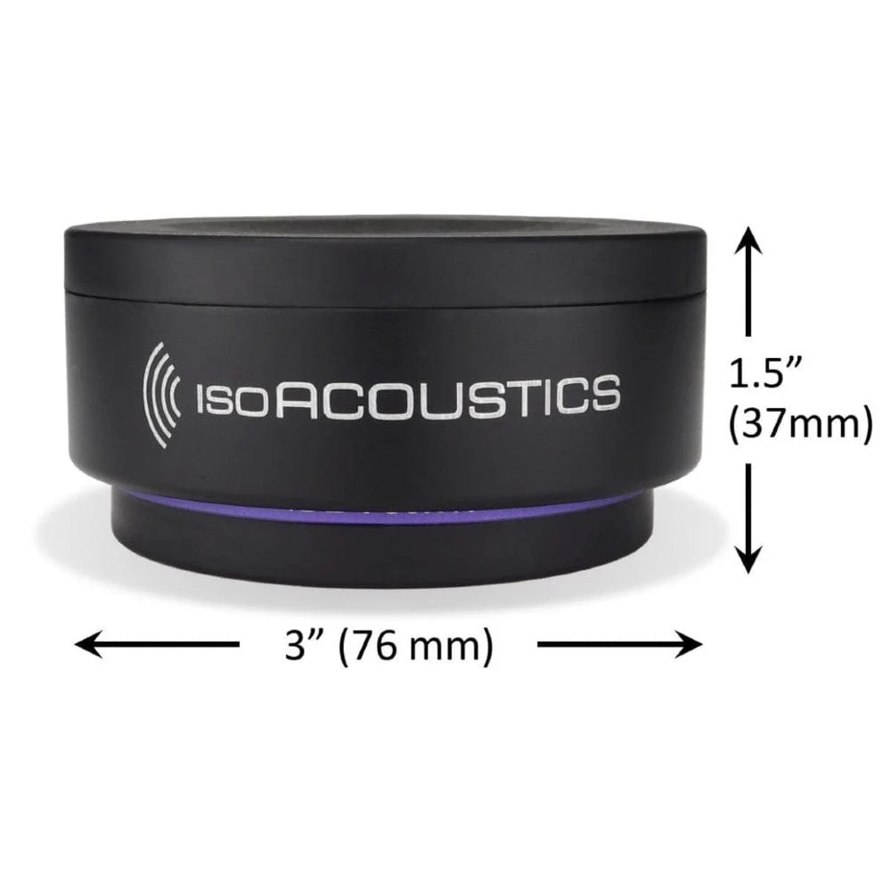 IsoAcoustic Puck 76 ISO Puck Series Speaker Vibration Isolators - Pack of 2 - Image 3