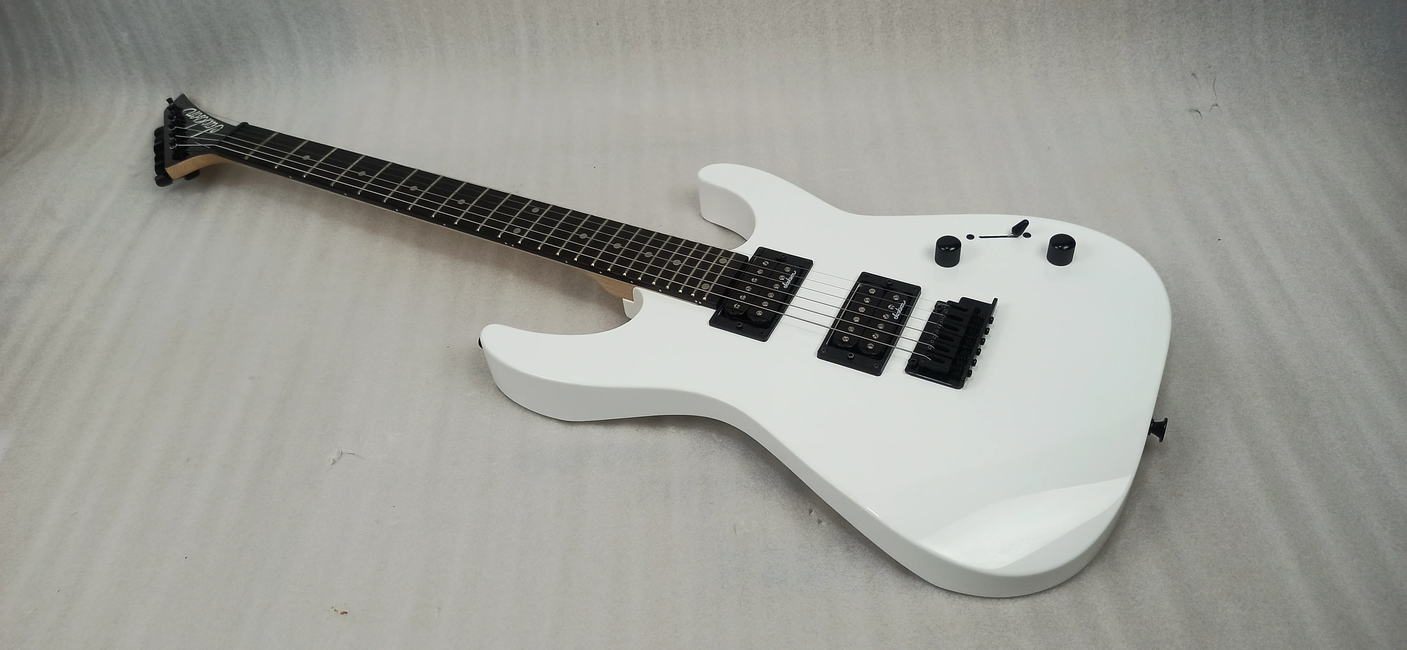Jackson JS12 Dinky 6 String Electric Guitar - Snow White - Open Box - Image 3