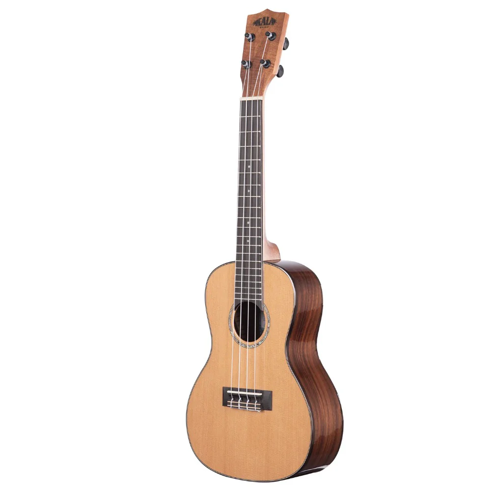 Kala Gloss Solid Cedar Top Acacia Concert Ukulele - Image 2