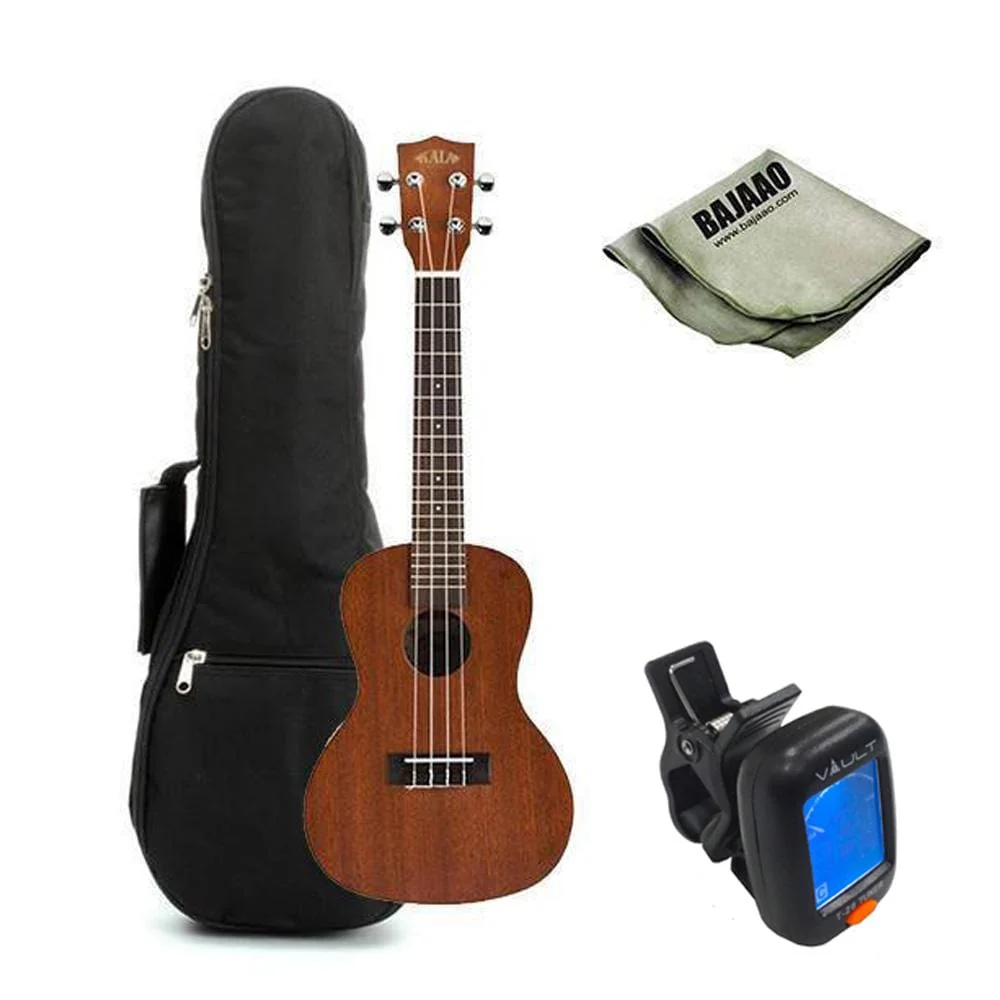 Kala KA-C Mahogany Concert Standard Ukulele Bundle