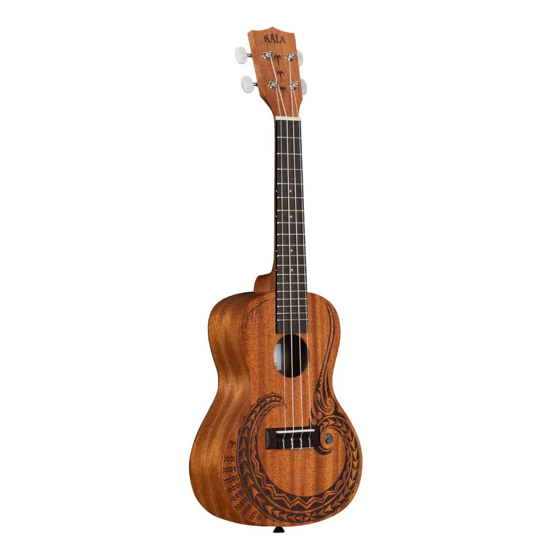 Kala KA-COURAGE-C Courage Mahogany Concert Ukulele with Bag - Image 2