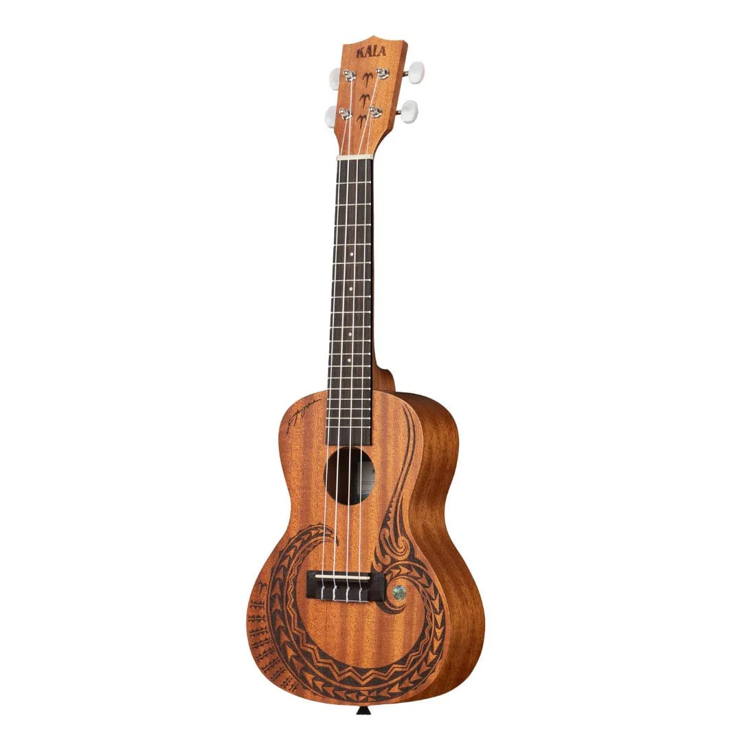 Kala KA-COURAGE-C Courage Mahogany Concert Ukulele with Bag - Image 3