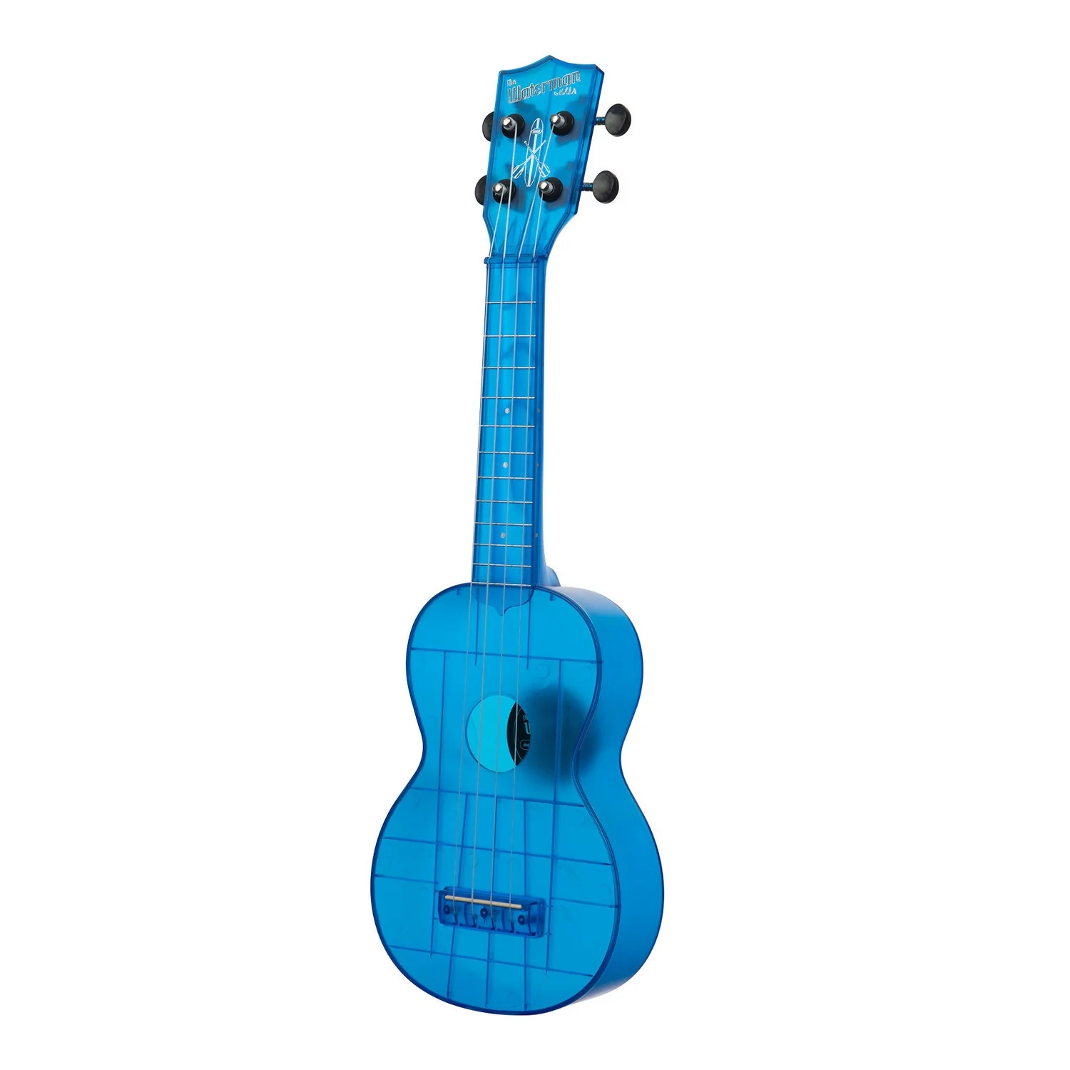 Kala KA-WMT Transparent Waterman Soprano Ukulele with Bag - Image 2