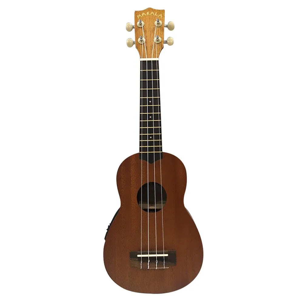 Kala MK-SE Makala Electro-Acoustic Soprano Ukulele With Bajaao UB-S Gig Bag - Image 2