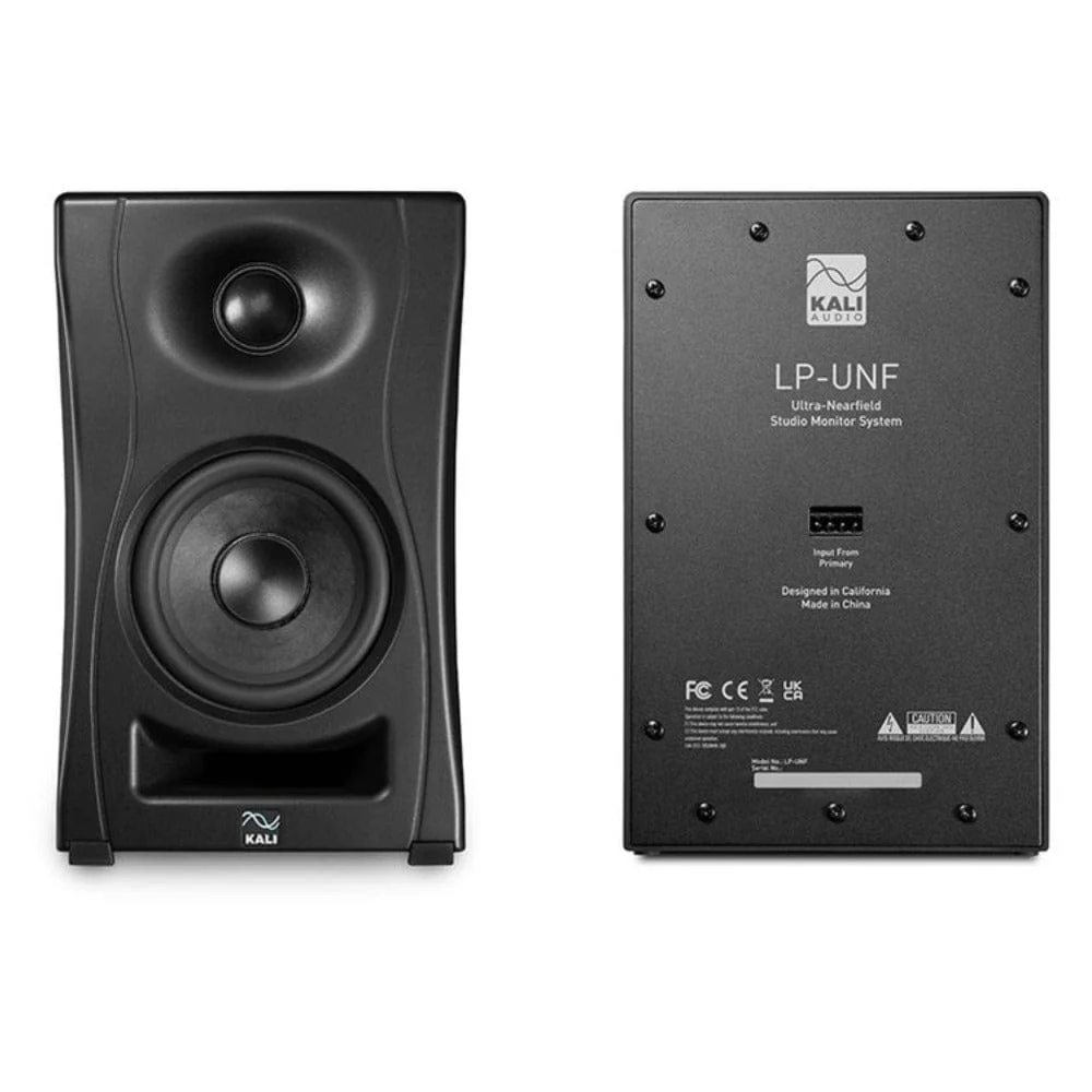 Kali Audio LP-UNF 4.5" Ultra Nearfield Powered Studio Monitors - Pair - Image 3