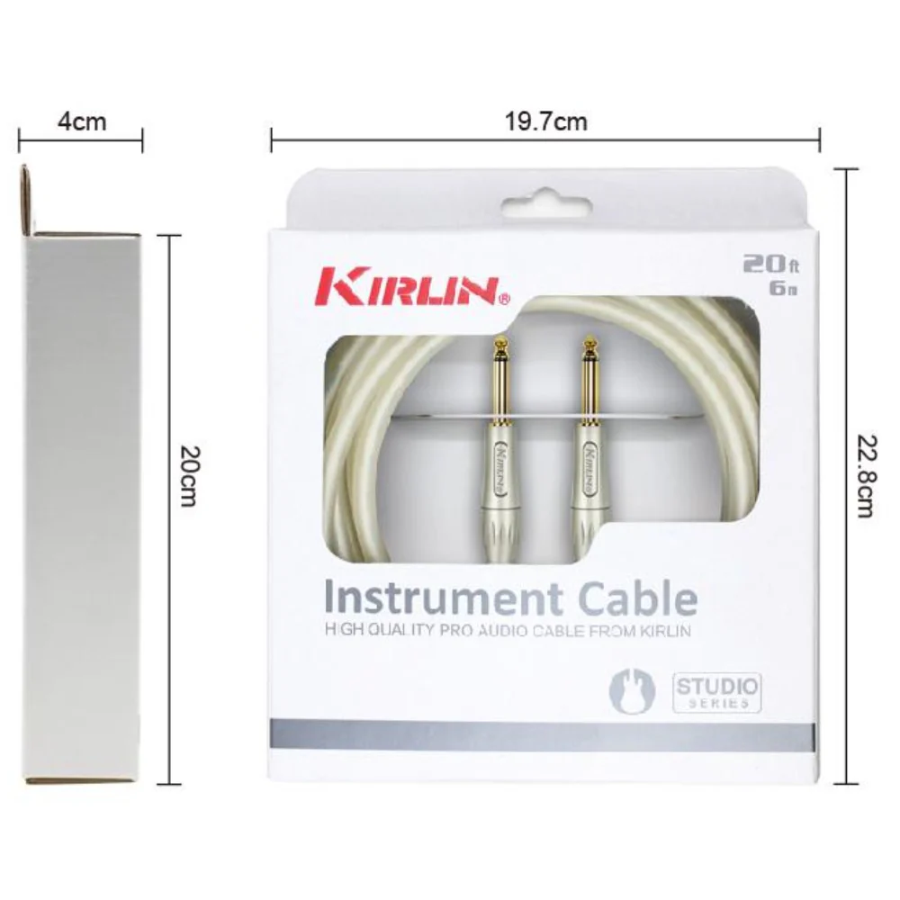 Kirlin IS-201PFG 3M Studio IS Instrument Cable - Image 4