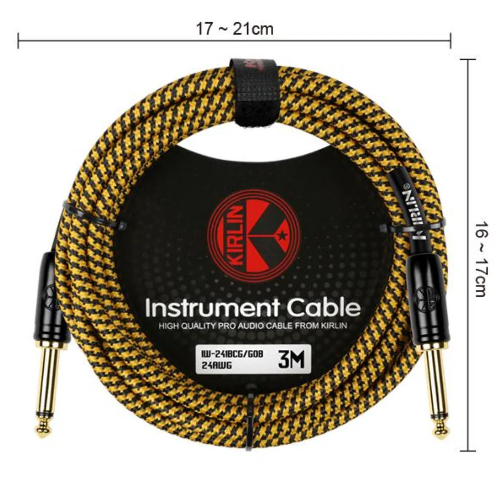 Kirlin IW-241BCG 3M Original Woven Instrument Cable - Image 13