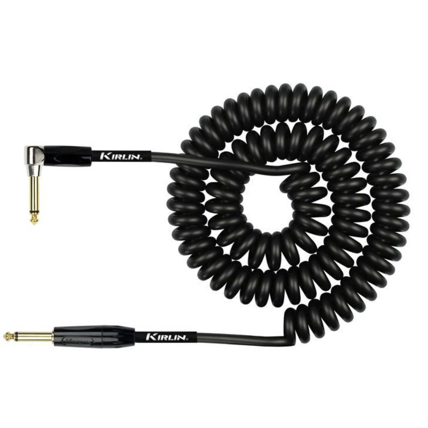 Kirlin R Angle Premium 10M Coil Instrument Cable