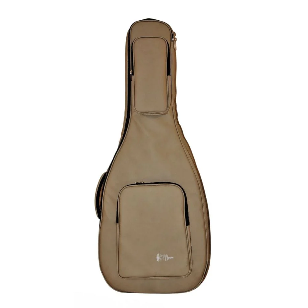 KM R-12 Full Size 12mm Padded Acoustic Guitar Gig Bag - Image 4