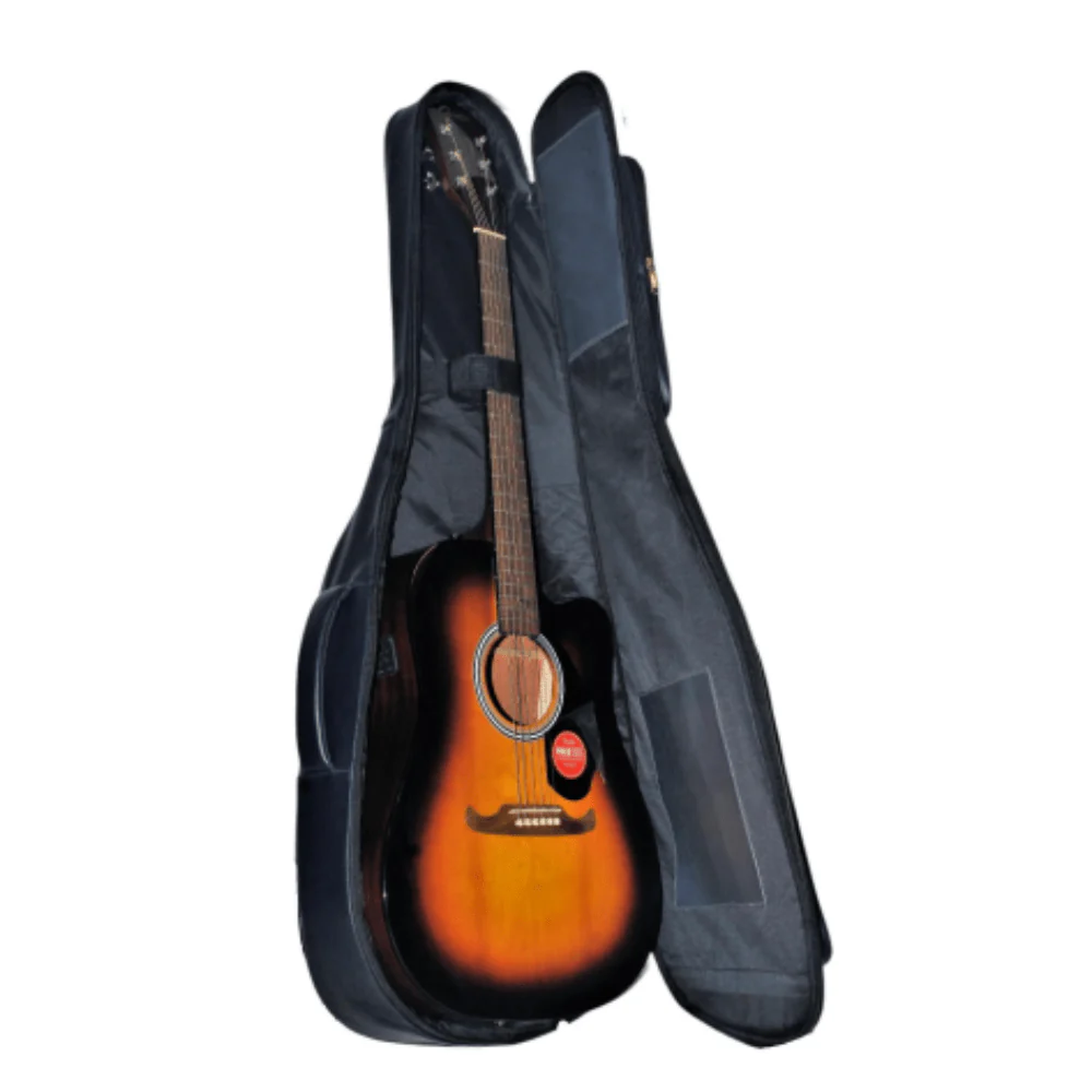 KM R-12 Full Size 12mm Padded Acoustic Guitar Gig Bag - Image 9