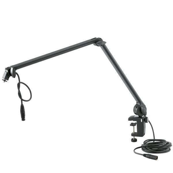 Konig & Meyer 23860-311-55 Microphone Desk Arm Stand - Black