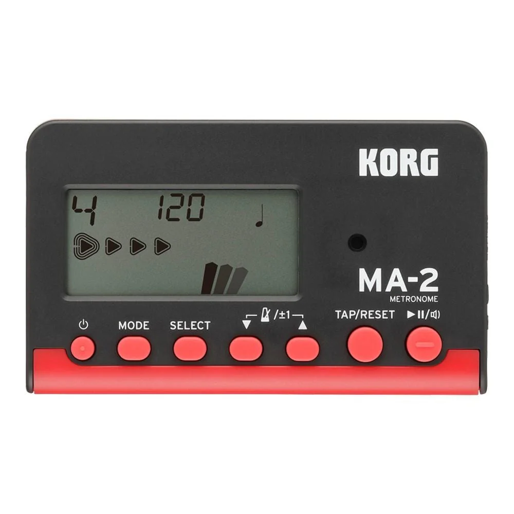 Korg MA-2 Digital Metronome - Black Red