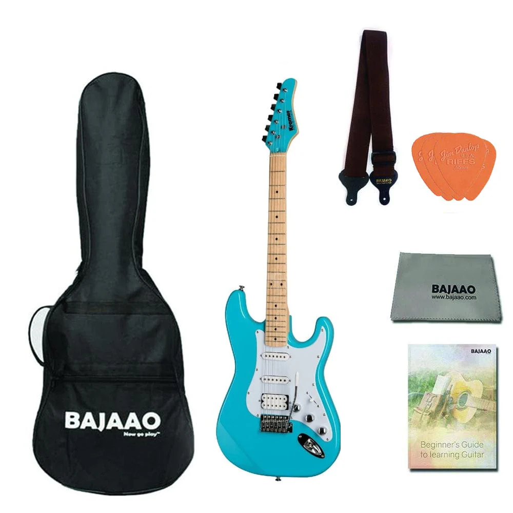 Kramer Focus VT-211S 6-Strings Electric Guitar with Gigbag, Straps, Cloth, Picks & Ebook - Image 6