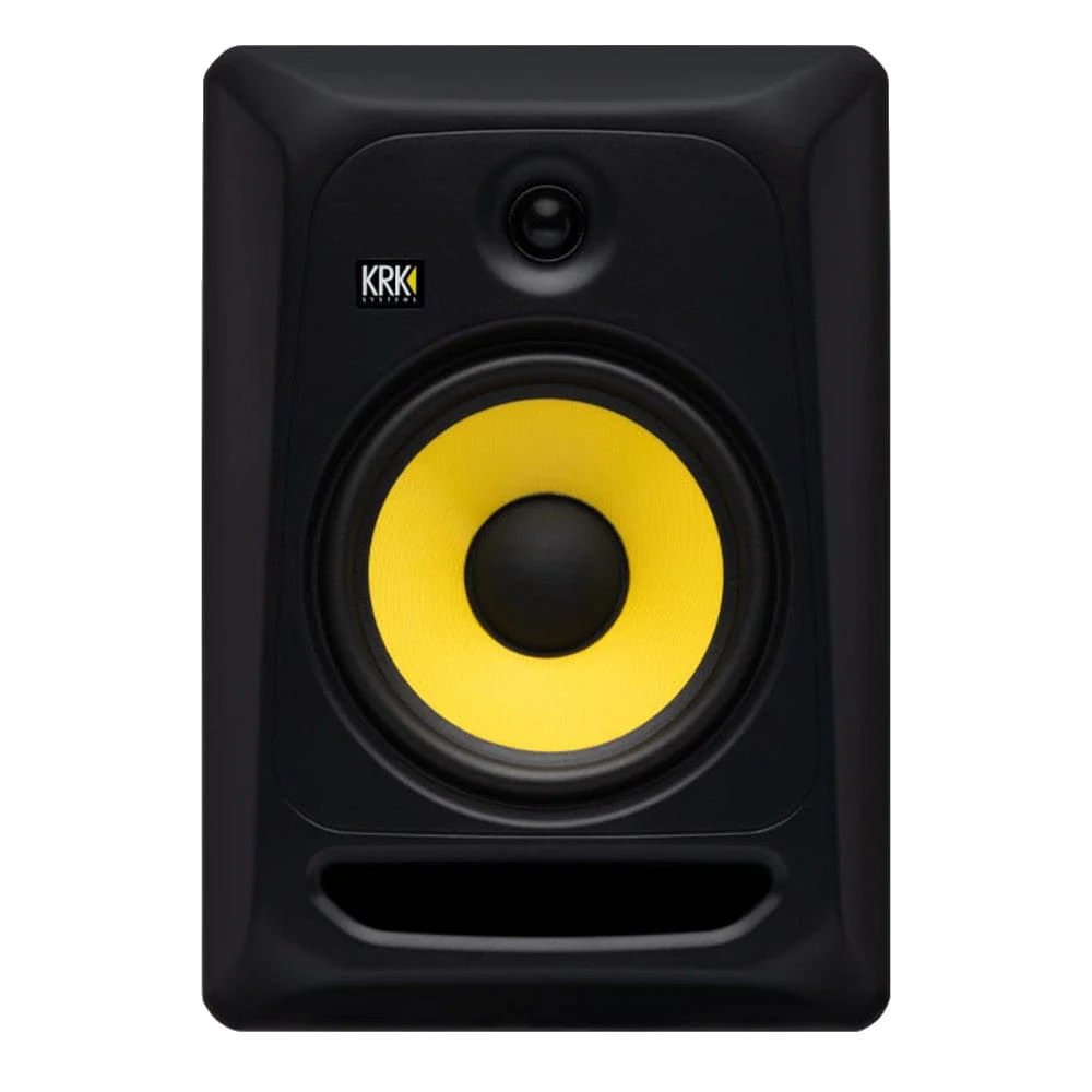 KRK Classic 8 Active 2-Way Professional Studio Monitor - Single - Black