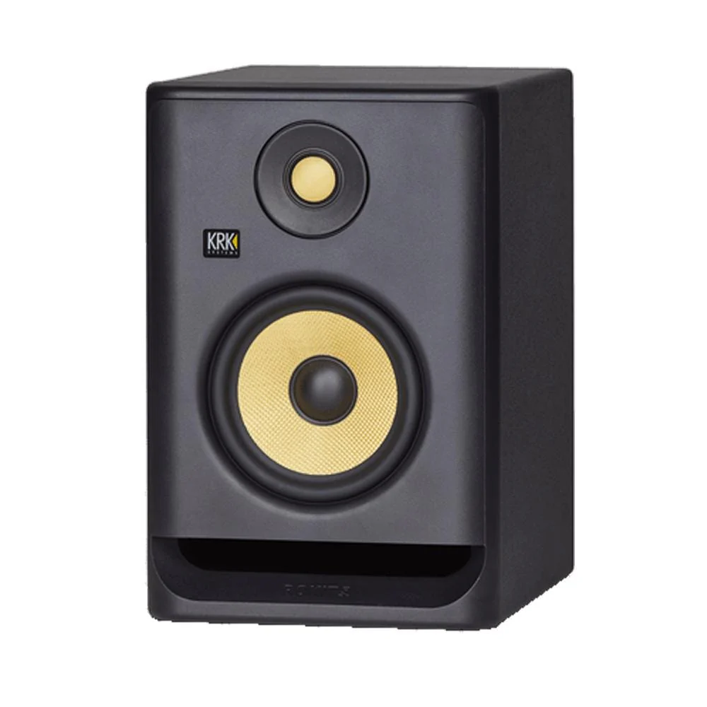 KRK ROKIT 5 G4 5inch Powered Studio Monitor Speaker with Controller, Isolation Pads, Cables, and Ebook - Single Unit - Image 3