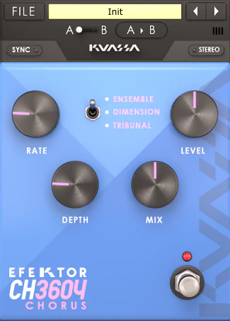 Kuassa Efektor CH3604 Chorus – Professional Audio Software & Plugin