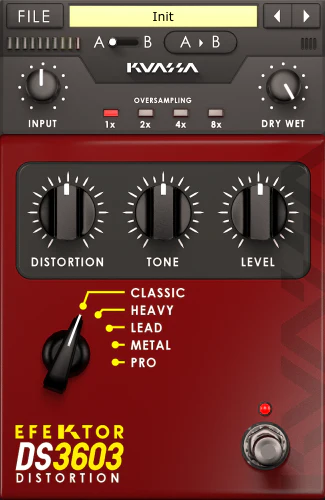 Kuassa Efektor DS3603 Distortion – Professional Audio Software & Plugin