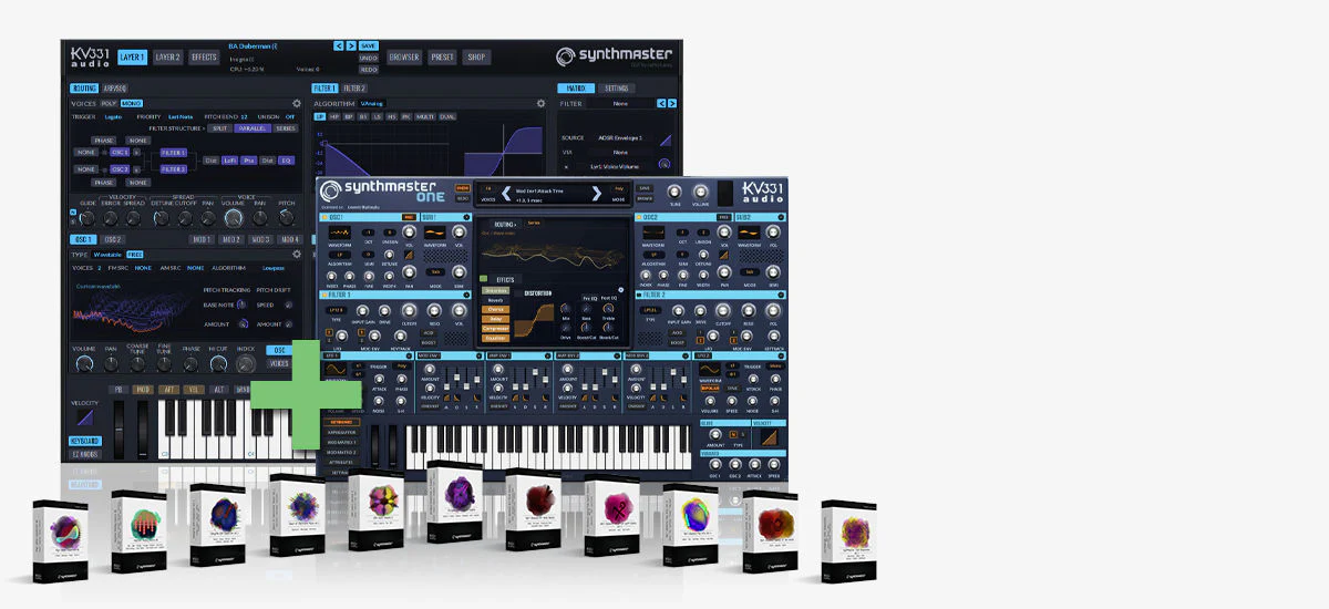 KV331 Everything Bundle < SM 2 UPG: Comprehensive Synthesizer Bundle – Professional Audio Software & Plugin