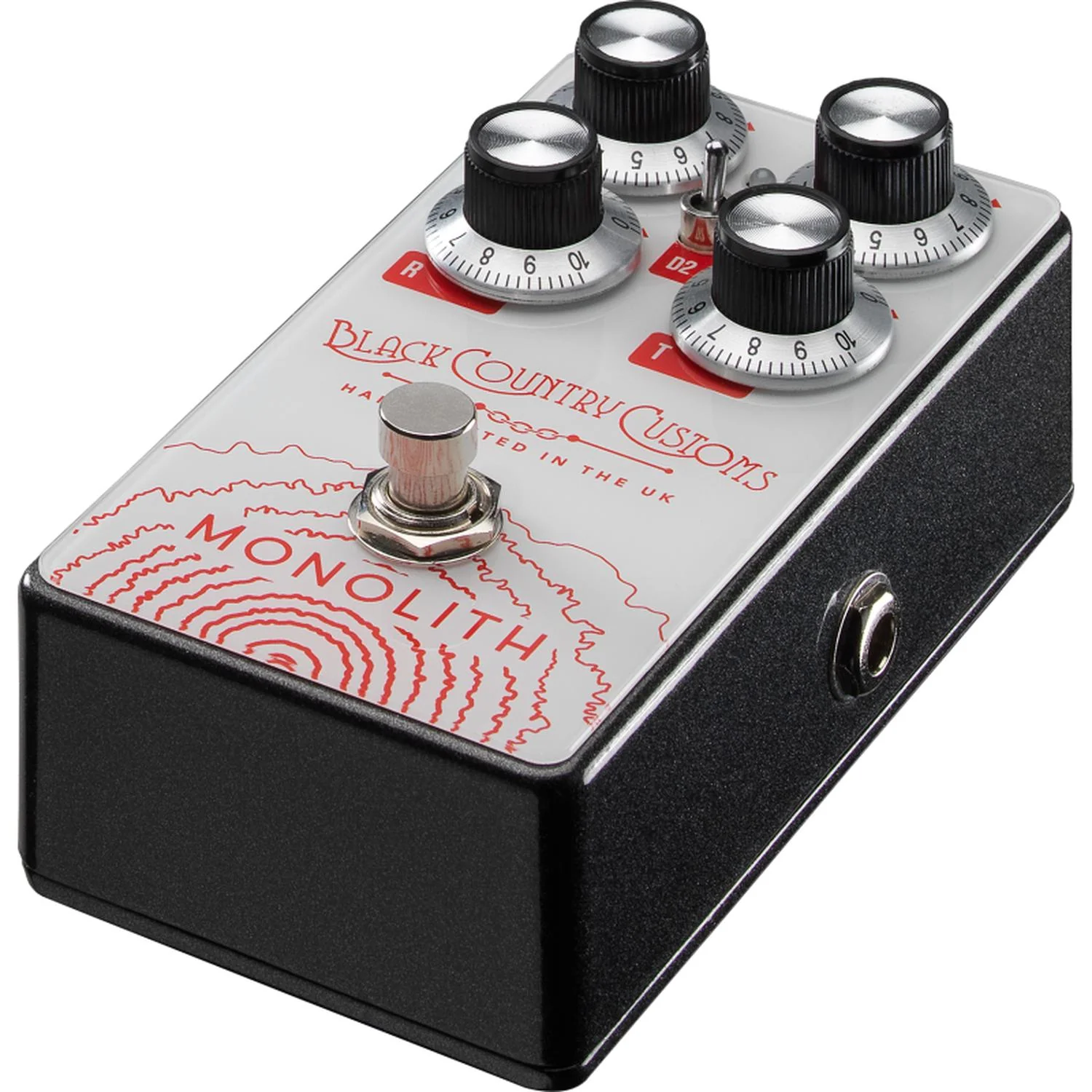 Laney BCC Monolith Guitar Distortion Effect Pedal - Black - Image 2