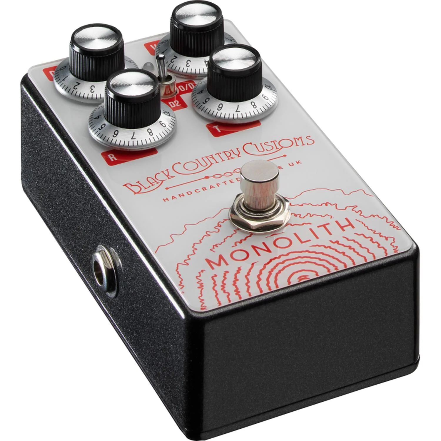 Laney BCC Monolith Guitar Distortion Effect Pedal - Black - Image 3