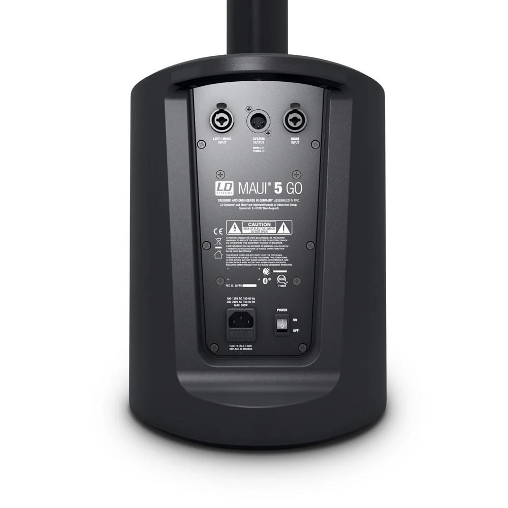 Ld System Battery Powered Ultra Portable Column PA System with Mixer and Bluetooth - Image 4