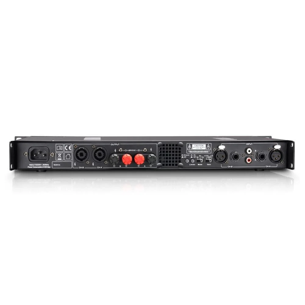 Ld System Class D 2 x 100 W 4 Ohms Pa Power Amplifier - Image 3