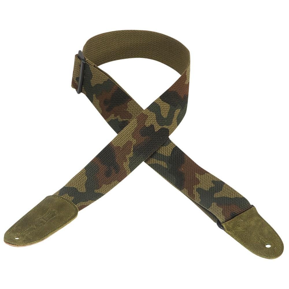 Levy's Cotton Classics Guitar Strap - Camouflage