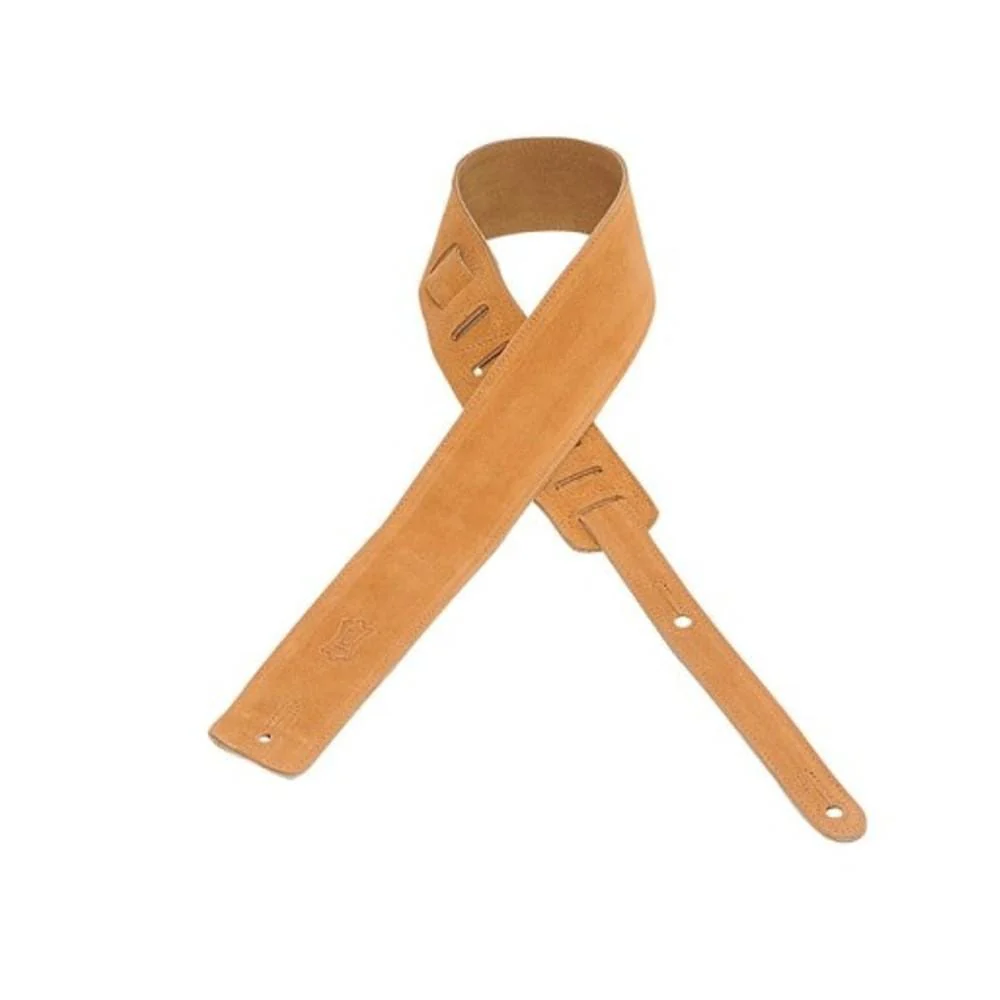Levys MS1 2.5 inches Guitar Strap Leather - Honey
