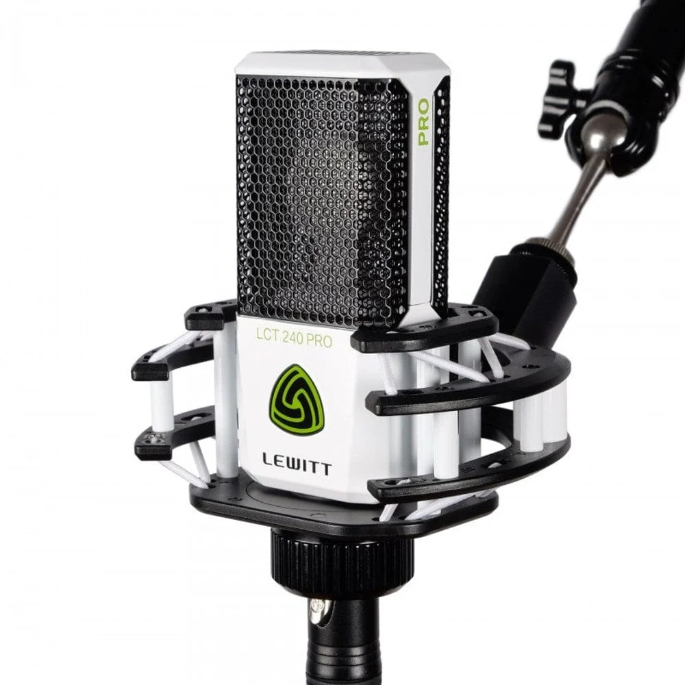 Lewitt LCT-240 Pro Value Pack Cardioid Condenser Microphone with Shockmount - Image 13