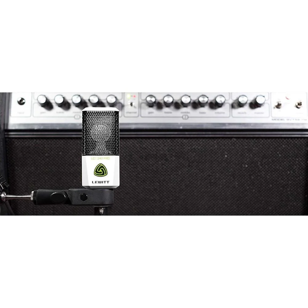 Lewitt LCT-240 Pro Value Pack Cardioid Condenser Microphone with Shockmount - Image 17