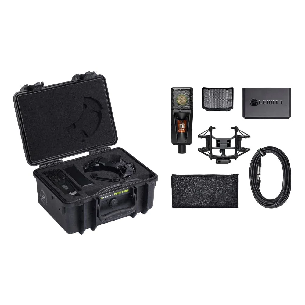 Lewitt Pure Tube Studio Microphone Set with Timeless Premium Sound - Image 7