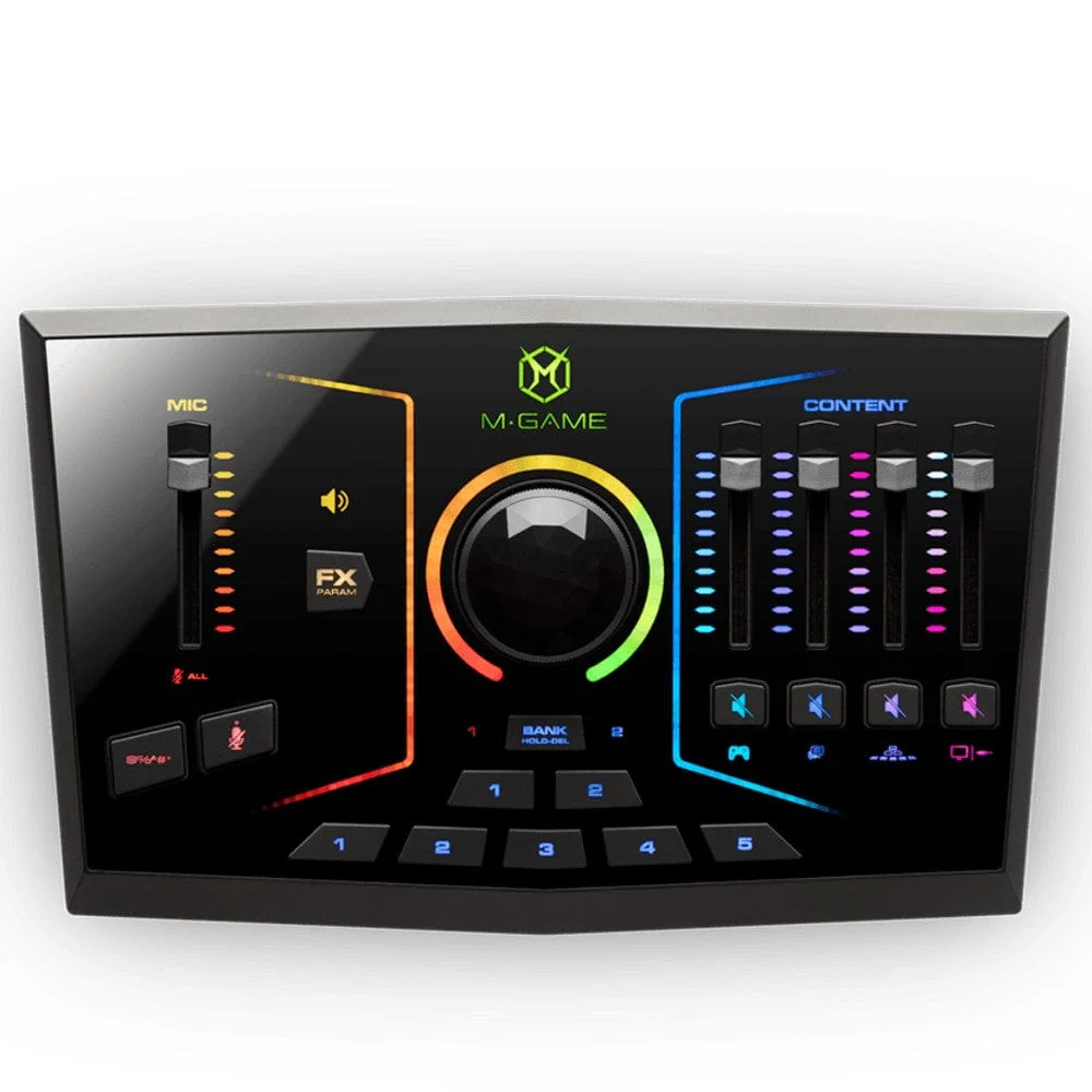 M-Audio M-Game RGB Dual USB Streaming Audio Interface - Image 2