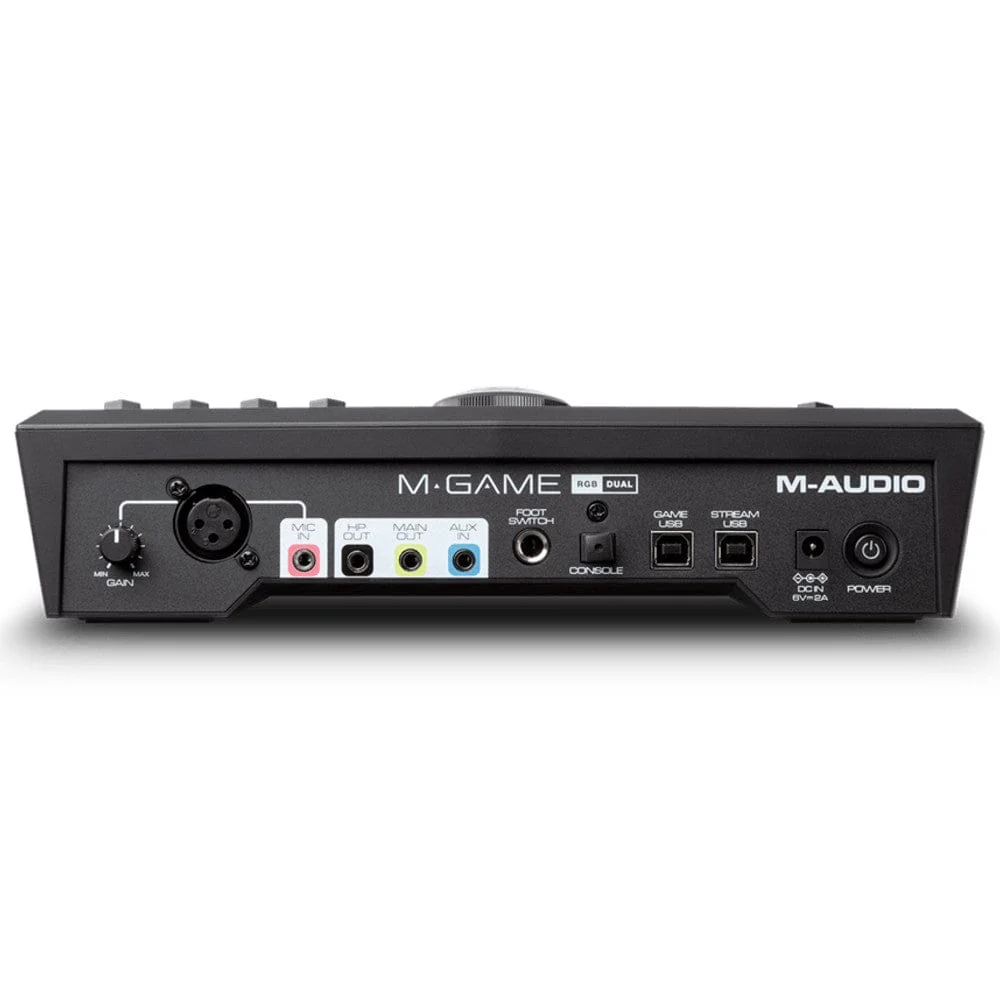 M-Audio M-Game RGB Dual USB Streaming Audio Interface - Image 3
