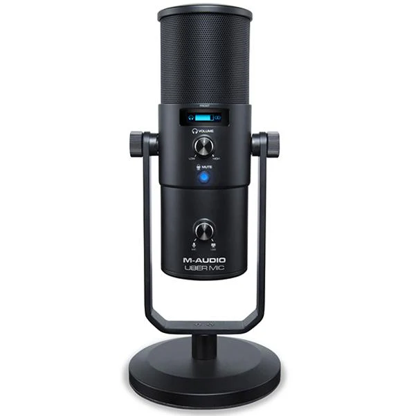 M-Audio Uber Mic Professional USB Microphone with Headphone Output