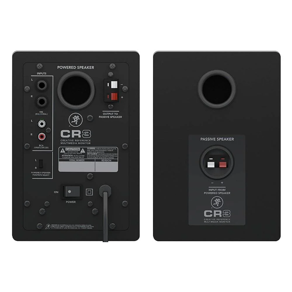 Mackie CR3 3inch Creative Reference Multimedia Monitors - Pair - Image 7