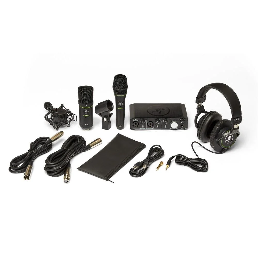 Mackie Producer Bundle with 2.2 USB Interface and Microphone
