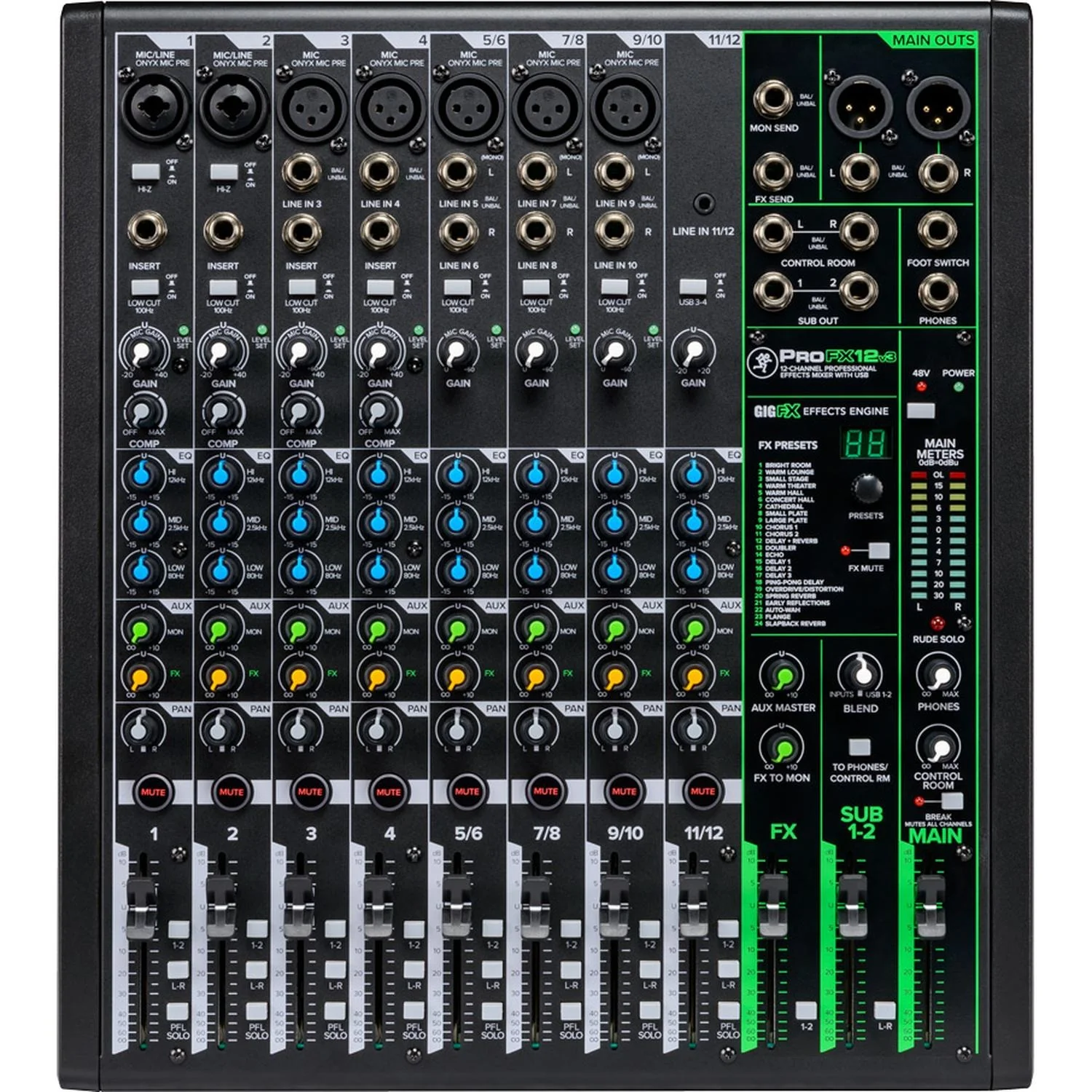Mackie Professional Effect Mixer with USB Bundle - Image 9