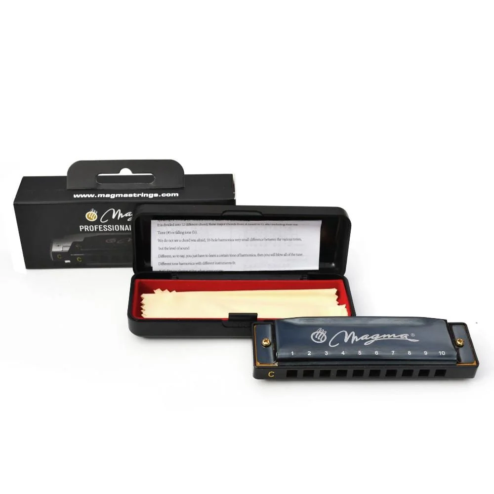 Magma H1004B Key C 10 Holes Diatonic Harmonica - Image 5