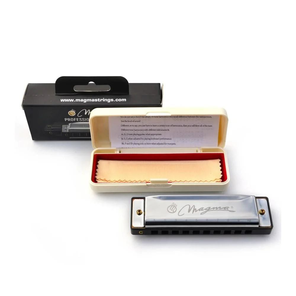 Magma H1004B Key C 10 Holes Diatonic Harmonica - Image 6