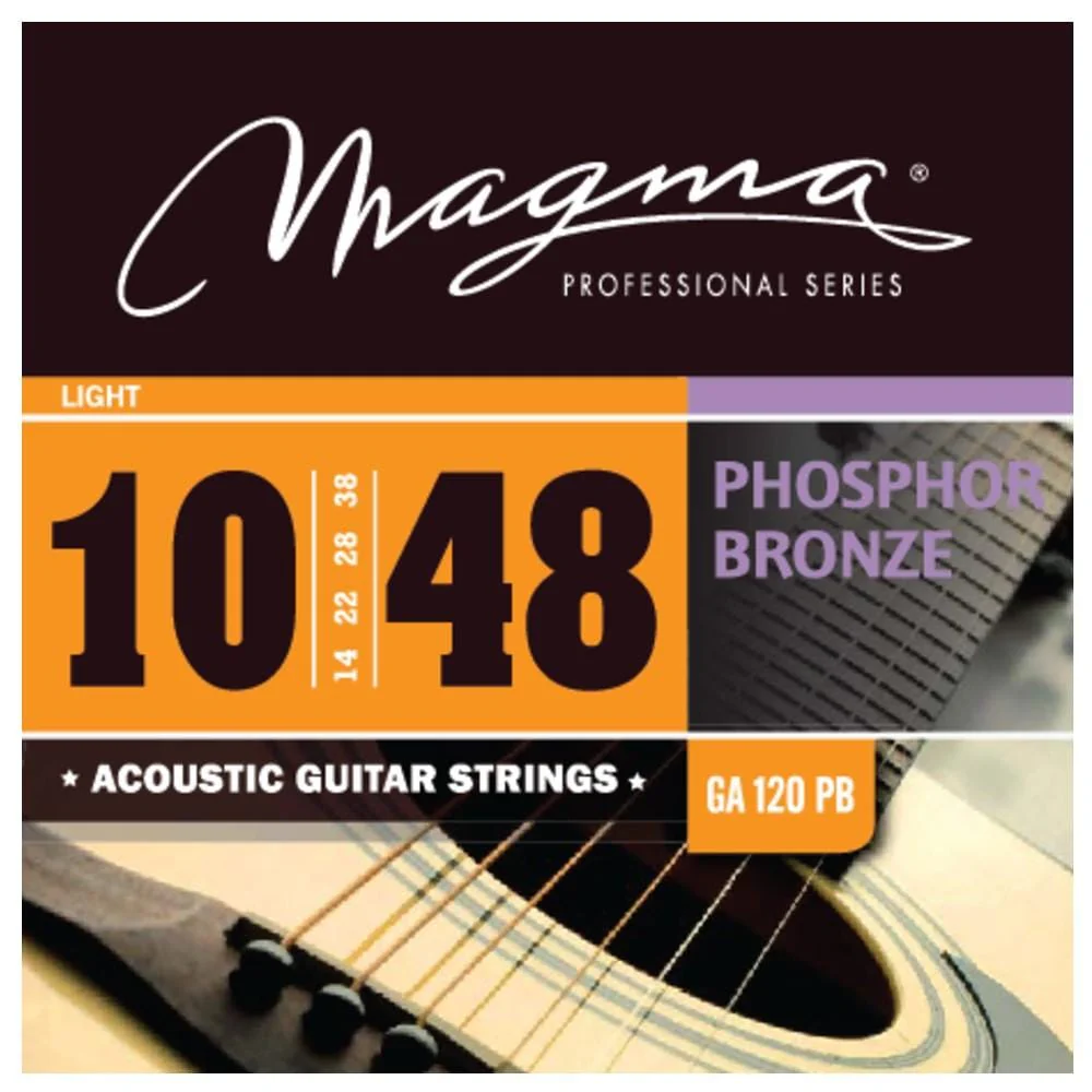 Magma Phosphor Bronze Round Wound Acoustic Guitar Strings