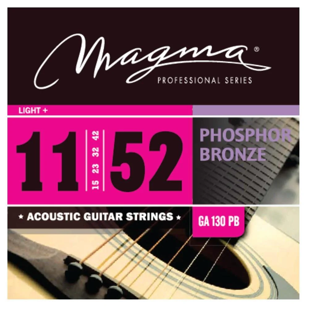 Magma Phosphor Bronze Round Wound Acoustic Guitar Strings - Image 2