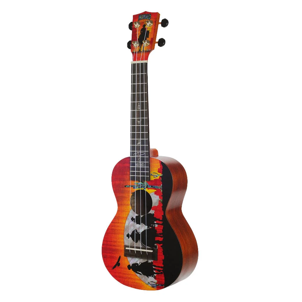Mahalo Artist Elite Series Graphics Concert Ukulele With Bag - Image 4